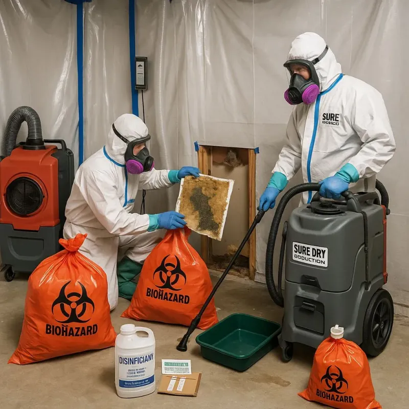 Contaminated Water Handling Protocols process in Gambrills, MD