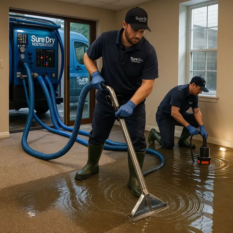 Water Extraction and Removal process in Gambrills, MD